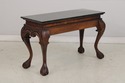 73881: Georgian Style Mahogany Marble Top Console 