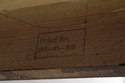 73881: Georgian Style Mahogany Marble Top Console 