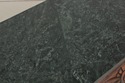 73881: Georgian Style Mahogany Marble Top Console 