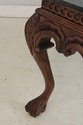 73881: Georgian Style Mahogany Marble Top Console 