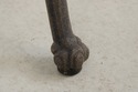F73884: Outdoor Cast Aluminum Glass Top Patio End 