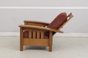 73889: STICKLEY Mission Oak Bow Arm Morris Chair