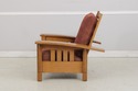 73889: STICKLEY Mission Oak Bow Arm Morris Chair