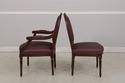 L73895: Set of 8 French Louis XVI Style Upholstere