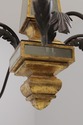 F73897: Italian Gold Leaf Giltwood 8 Light Chandel