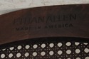 73905: ETHAN ALLEN Freeport Cane Shelf End Table