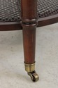 73905: ETHAN ALLEN Freeport Cane Shelf End Table
