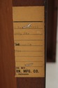 L73911: EDWARD WORMLY For DUNBAR Mahogany Shell Ca