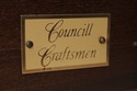 73912: COUNCILL CRAFTSMEN Queen Size Mahogany Rice