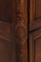 73913: HENREDON Walnut Louis XV Armoire Wardrobe