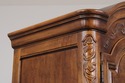 73913: HENREDON Walnut Louis XV Armoire Wardrobe
