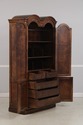 73913: HENREDON Walnut Louis XV Armoire Wardrobe