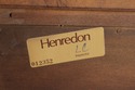 73914: HENREDON Villa Borghese 9 Drawer Walnut Dre