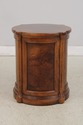 L73915: Pair HENREDON Round Walnut Living Room Lam