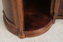 L73915: Pair HENREDON Round Walnut Living Room Lam