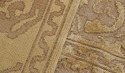 F73921: Vintage 8 x 10 Low Pile Oriental Area Rug