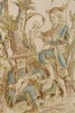 L73926/27: Pair Artist Signed Chinoiserie Style 2 