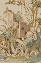L73926/27: Pair Artist Signed Chinoiserie Style 2 