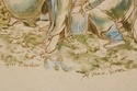 L73926/27: Pair Artist Signed Chinoiserie Style 2 