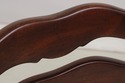 L73933: Pair Of Rush Seat Barrel Back Chairs