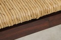 L73933: Pair Of Rush Seat Barrel Back Chairs