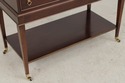 L73944: EJ VICTOR 2 Tier Yew Wood Silver Server Ca