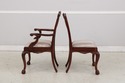 L73958: Set of 6 MAITLAND SMITH Chippendale Mahoga