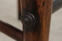 73977: HANCOCK & MOORE Red Leather Bar Stool Count