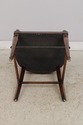 73977: HANCOCK & MOORE Red Leather Bar Stool Count