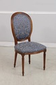L73982: Set of 8 French Louis XVI Upholstered Dini