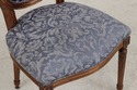 L73982: Set of 8 French Louis XVI Upholstered Dini