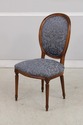 L73982: Set of 8 French Louis XVI Upholstered Dini