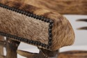 L73988: THEODORE ALEXANDER Antler Chair w. Animal 