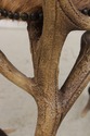 L73988: THEODORE ALEXANDER Antler Chair w. Animal 
