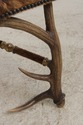 L73988: THEODORE ALEXANDER Antler Chair w. Animal 