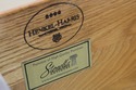 L73990: HENKEL HARRIS Model 2303 Double Door Mahog