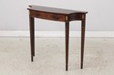 73991: STICKLEY Inlaid Mahogany Federal Console Ta