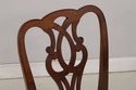 73999: BAKER Chippendale Style Mahogany Dining Cha