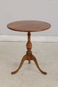 L74001: STICKLEY Round Cherry Pedestal Occasional 