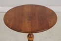 L74001: STICKLEY Round Cherry Pedestal Occasional 