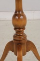 L74001: STICKLEY Round Cherry Pedestal Occasional 