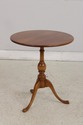 L74001: STICKLEY Round Cherry Pedestal Occasional 