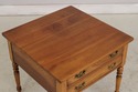 74008: STICKLEY Cherry Valley 2 Drawer End Table