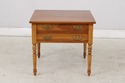74008: STICKLEY Cherry Valley 2 Drawer End Table