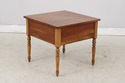 74008: STICKLEY Cherry Valley 2 Drawer End Table