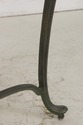 74009: Wrought Iron & Glass Top Console Sofa Table
