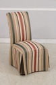 L74013: Pair Of ETHAN ALLEN Slipper Dining Chairs