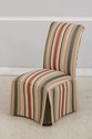 L74013: Pair Of ETHAN ALLEN Slipper Dining Chairs