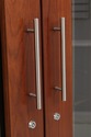 74624: LACACHE Contemp 2400 Cherry Wine Cooler