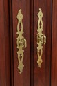 74025: HENKEL HARRIS Cherry TV Armoire Cabinet
